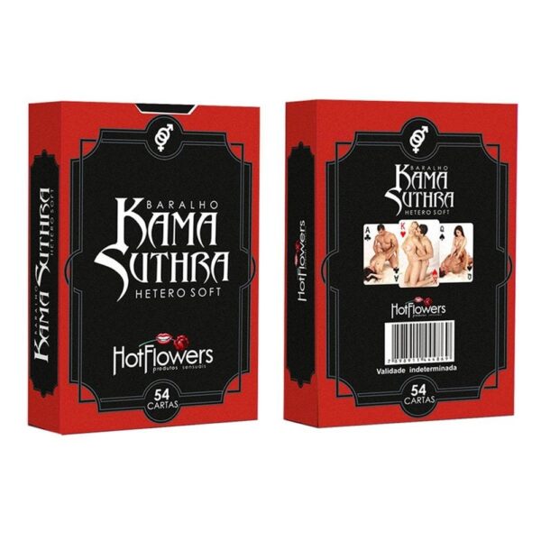 Baralho Kama Sutra Soft - 54 Cartas, Imagens Excitantes e Técnicas Clássicas para Apimentar o Relacionamento e Aumentar a Energia Sexual