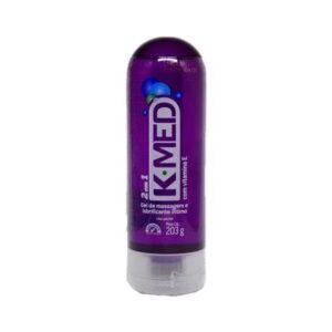 Kmed 2 em 1 – Lubrificante Íntimo e Gel de Massagem com Vitamina E