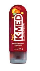 Lubrificante Íntimo K-Med Hot – Gel Aquece, Lubrifica e Alivia Secura Vaginal