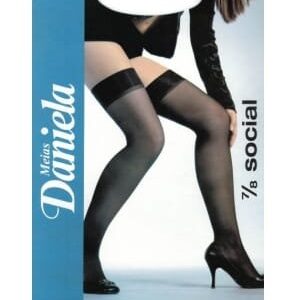 Meia 7/8 Social Fio 20 Preta Tamanho Único – Elegância, Conforto e Alta Durabilidade
