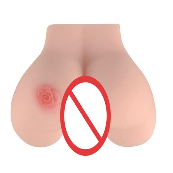 Masturbador Masculino REALÍSTICO LOVE - Cyberskin, Bumbum, Vagina e Ânus Texturizados, Prazer Intenso e Toque Imersivo