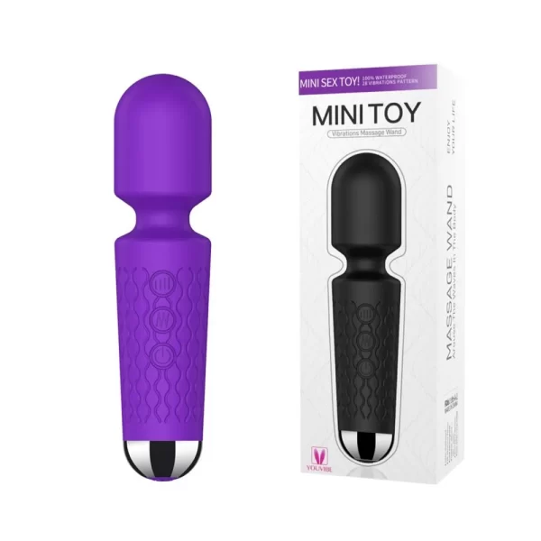 Mini Vibrador Varinha Mágica Recarregável - Image 4