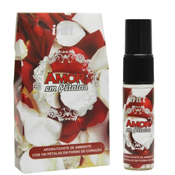 Amor em Pétalas: Decoração Romântica com Pétalas de Rosa Intt - Aromáticas, Aconchegantes e Sensuais para Momentos Especiais