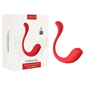 Vibrador Phoenix Neo Svakom: Estimulador Clitóris e Ponto G, Controle via App, 11 Vibrações e Recarregável – Tecnologia para Prazer Completo