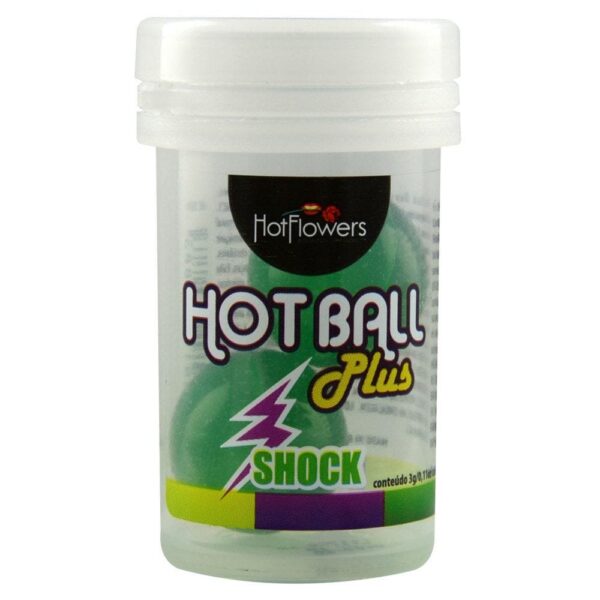 Hot Ball Shock: Bolinha Aromática com Vibração Estimulante para Massagem Sensual e Relaxante