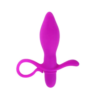 Plug Anal de Silicone com Vibrador Pretty Love Taylor