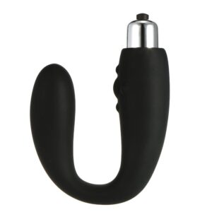 Massageador de Próstata com Vibração Intensa – Silicone Médico Impermeável, Estimulador Ergonômico Masculino