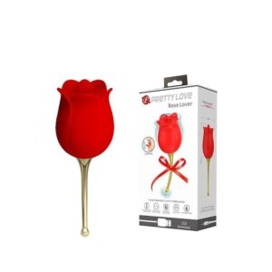 Vibrador Rose com Estimulação de Língua