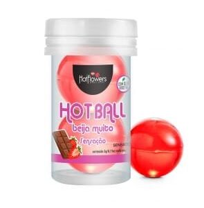 Hot Ball – Bolinha Beijável Aromatizada para Sexo Oral, Vaginal e Anal