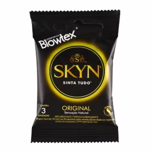 Preservativo Blowtex Skyn Original Sem Látex, Antialérgico – Sensação de “Nada”