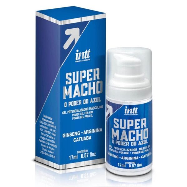 Super Macho Gel Excitante Masculino com Ginseng e Catuaba para Mais Potência e Desejo - Image 3