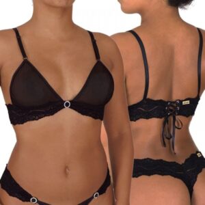 Sutiã Penetra Sensual Tamanho Único – Branco, Preto e Vermelho | Conforto, Estilo e Sedução para Seu Momento Especial