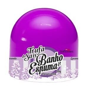Trufa de Sais Efervescentes Lavanda –  Relaxamento, Perfume e Sedução no Banho