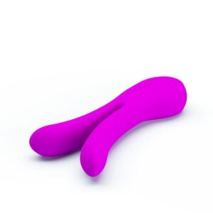 Vibrador Recarregável Pretty Love Ulysses Silicone com 12 Modos de Vibração, Estimulador Ponto G, Clítoris e Áreas Erógenas – Baixo Ruído, Função Memória e Carregamento USB
