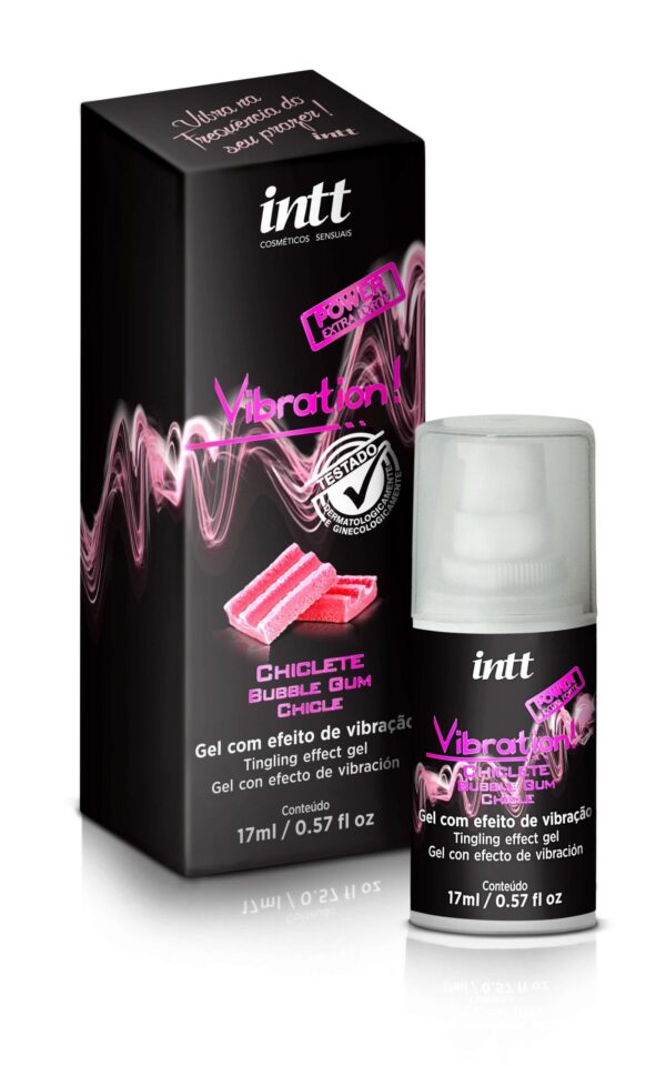 Vibration Power Chiclete – Gel Excitante com Vibração e Aquecimento - Image 3