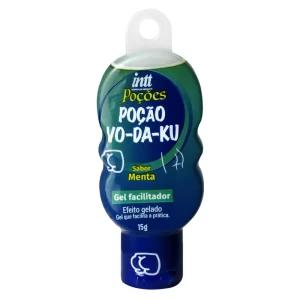 Vo-Da-Ku Gel Facilitador com Efeito Gelado e Sabor Menta