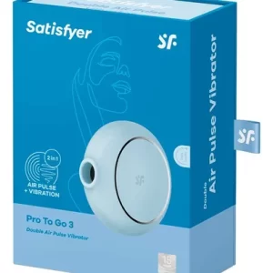 Succionador e vibrador de clítoris Satisfyer- Pro To Go 3
