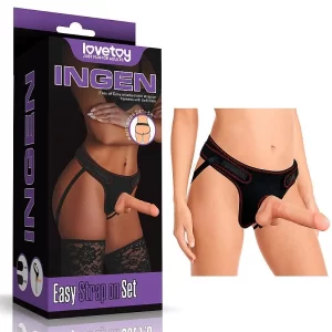 Cinta Com Pênis Realístico 18 X 3,6 Cm Ingen Lovetoy