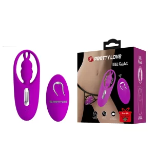 Calcinha Vibratória Wild Rabbit Com Controle Wireless -Pretty Love