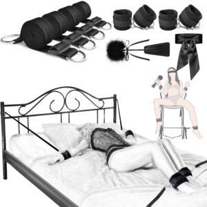 Kit de Bondage e Restrição com 8 Peças - YOUVIBE