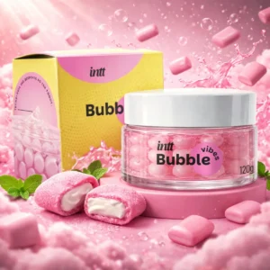 Bubble Vibes 3 em 1 Lubrificante e Excitante com Esferas e Jambu 120g Intt