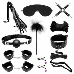 Kit Bondagem Sado com 11 itens