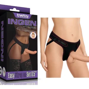 LoveToy Ingen Strap On Cinta Peniana com Ventosa 21cm
