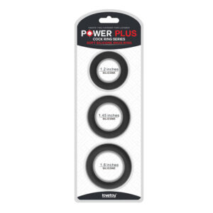 Power Plus Soft Silicone Snug Ring Kit com 3 Anéis