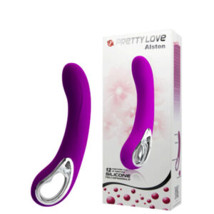 Vibrador Recarregável com Alça Metalizada- Alston